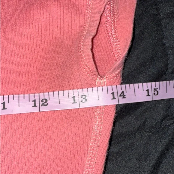 π€ABERCROMBIE & FITCH LIGHT CORAL THIN HENLEY TOP SIZE Mπ€ - Picture 5 of 9